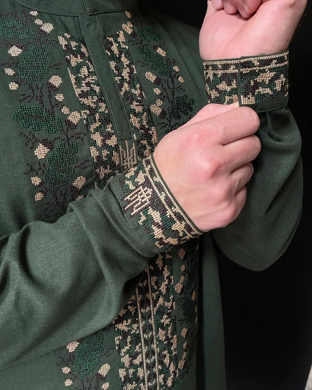 Designer men's vyshyvanka shirt