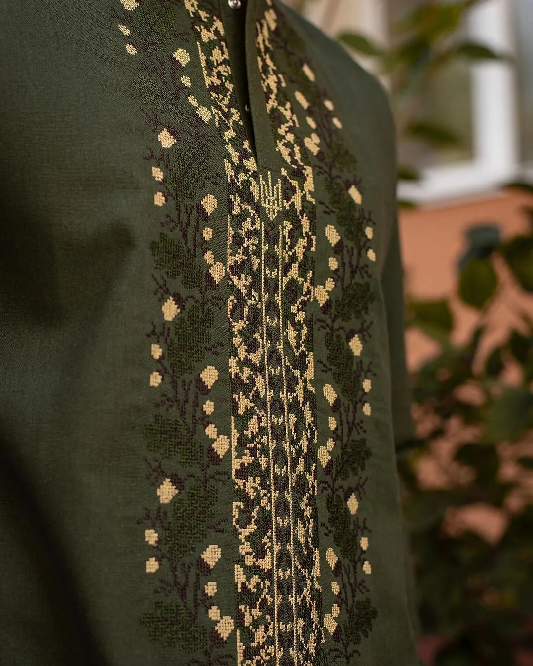 Designer men's vyshyvanka shirt