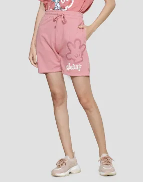 Disney Basic Print Mickey Mouse Celana Pendek Wanita