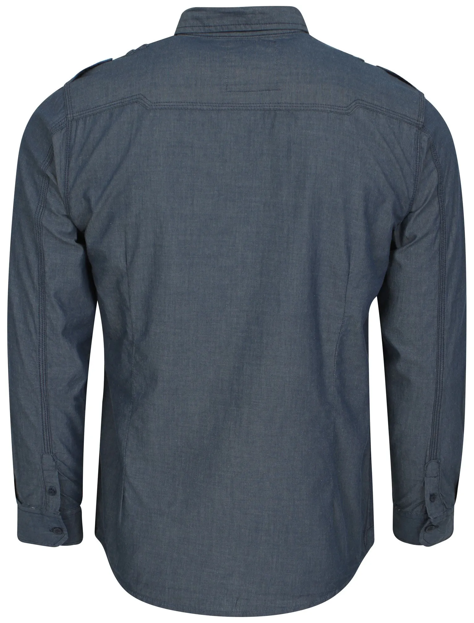 Dissident Marvel Chambray Shirt in Blue