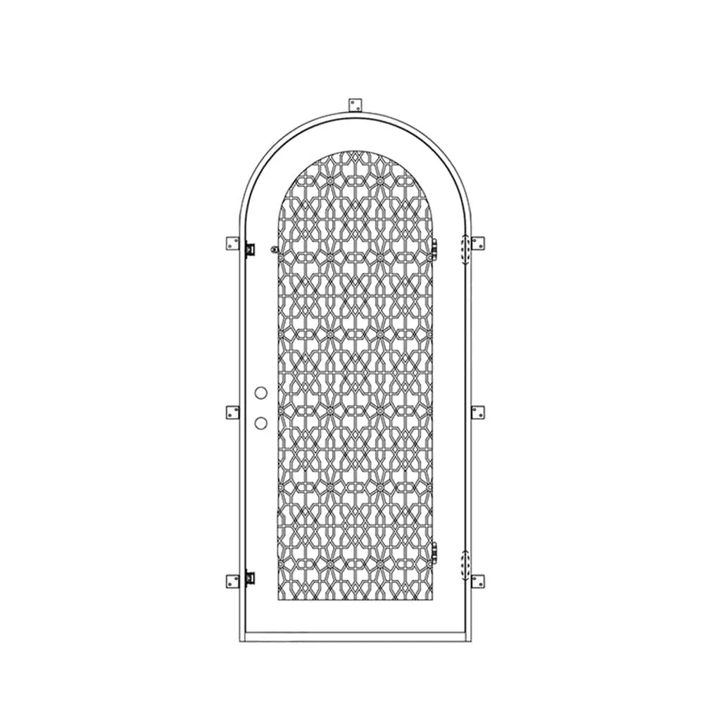 'DNA' Door - Single Full Arch