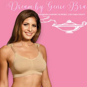 Dream by Genie Bra - Padded -  Nude - Large  (Bust 37-40)
