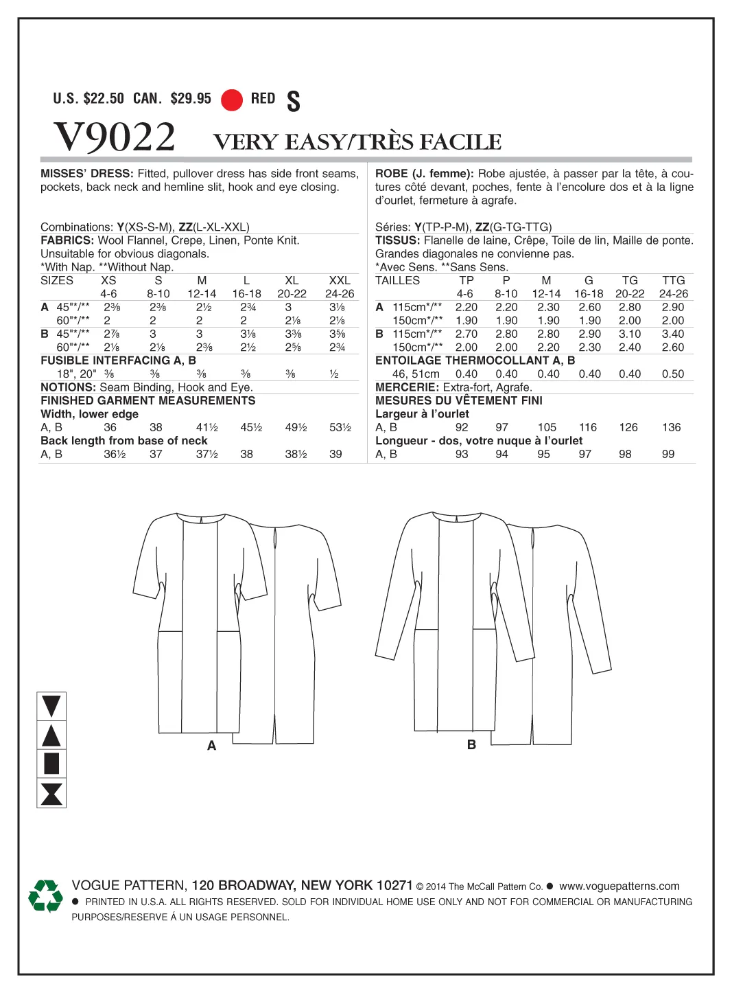 DRESS - V9022