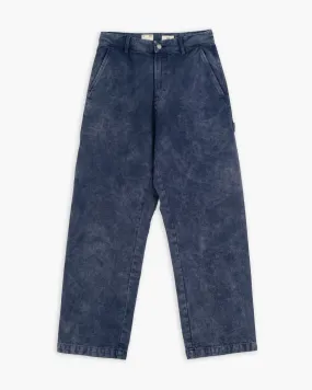 EAT DUST OAKLAND CHINO CANVAS INFINITY BLUE