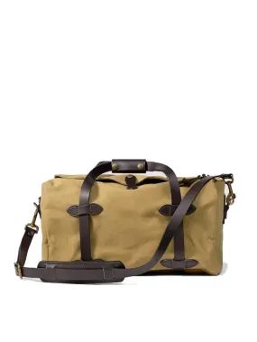 Filson Small Rugged Twill Duffle in Tan