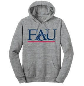 Florida Atlantic University Hooded Sweatshirt - Gray