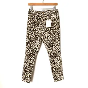 FRAME High Rise Cigarette Animal Print Skinny Jeans NWT- Size 28 (Inseam 25")