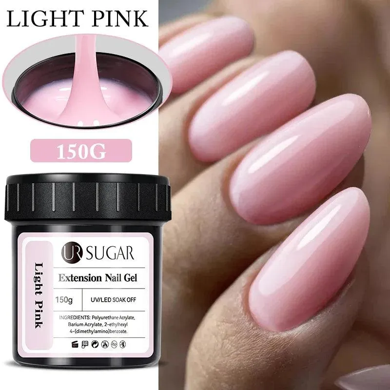 French Milky White Nail Extension Gel Kit: Bespoke Beauty at Your Fingertips