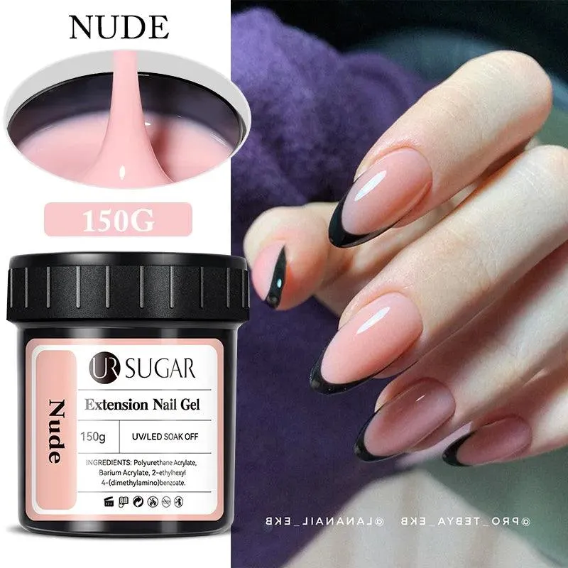 French Milky White Nail Extension Gel Kit: Bespoke Beauty at Your Fingertips