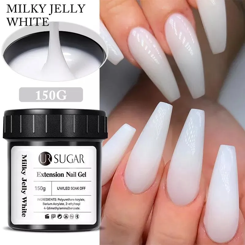 French Milky White Nail Extension Gel Kit: Bespoke Beauty at Your Fingertips