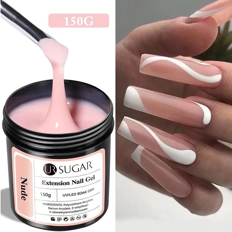 French Milky White Nail Extension Gel Kit: Bespoke Beauty at Your Fingertips
