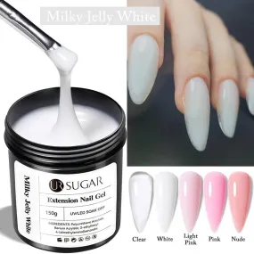 French Milky White Nail Extension Gel Kit: Bespoke Beauty at Your Fingertips