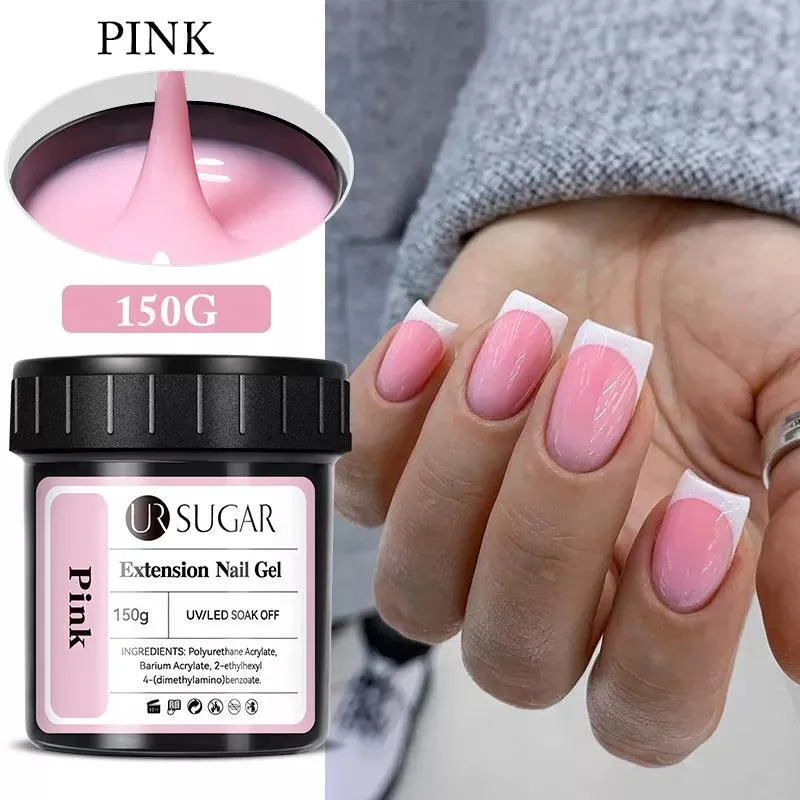 French Milky White Nail Extension Gel Kit: Bespoke Beauty at Your Fingertips