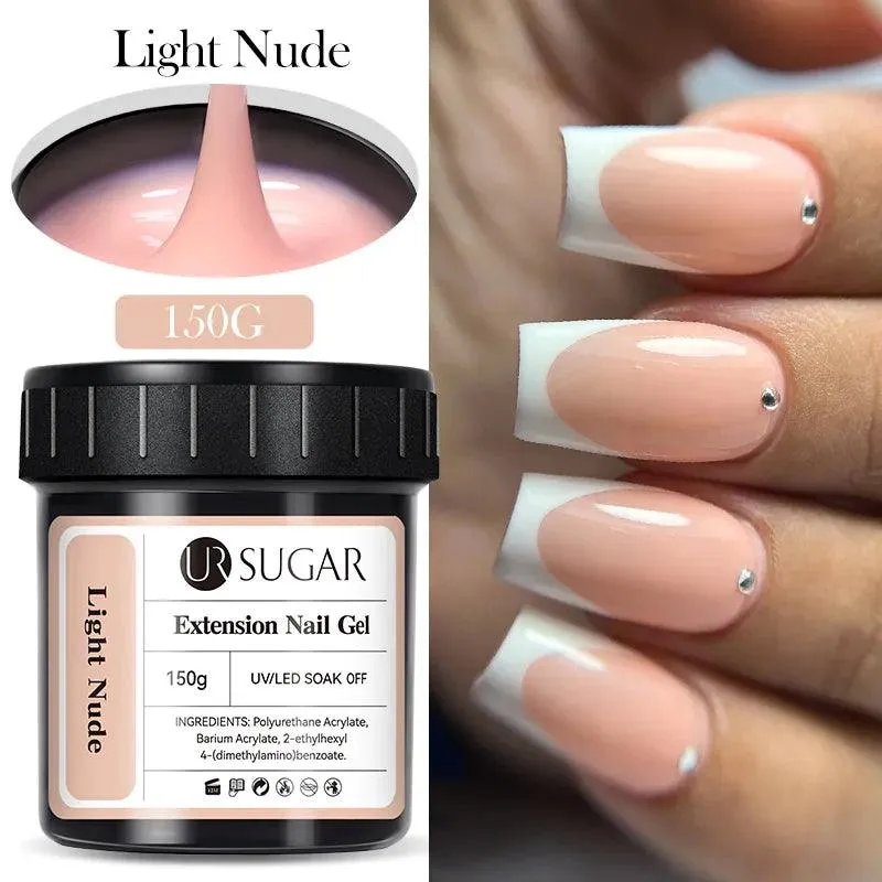 French Milky White Nail Extension Gel Kit: Bespoke Beauty at Your Fingertips