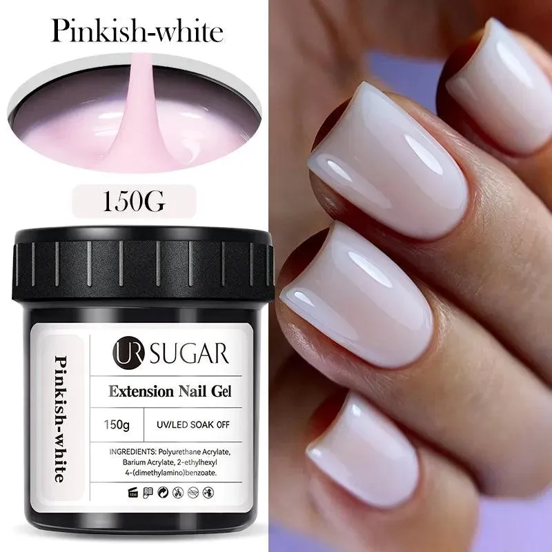 French Milky White Nail Extension Gel Kit: Bespoke Beauty at Your Fingertips