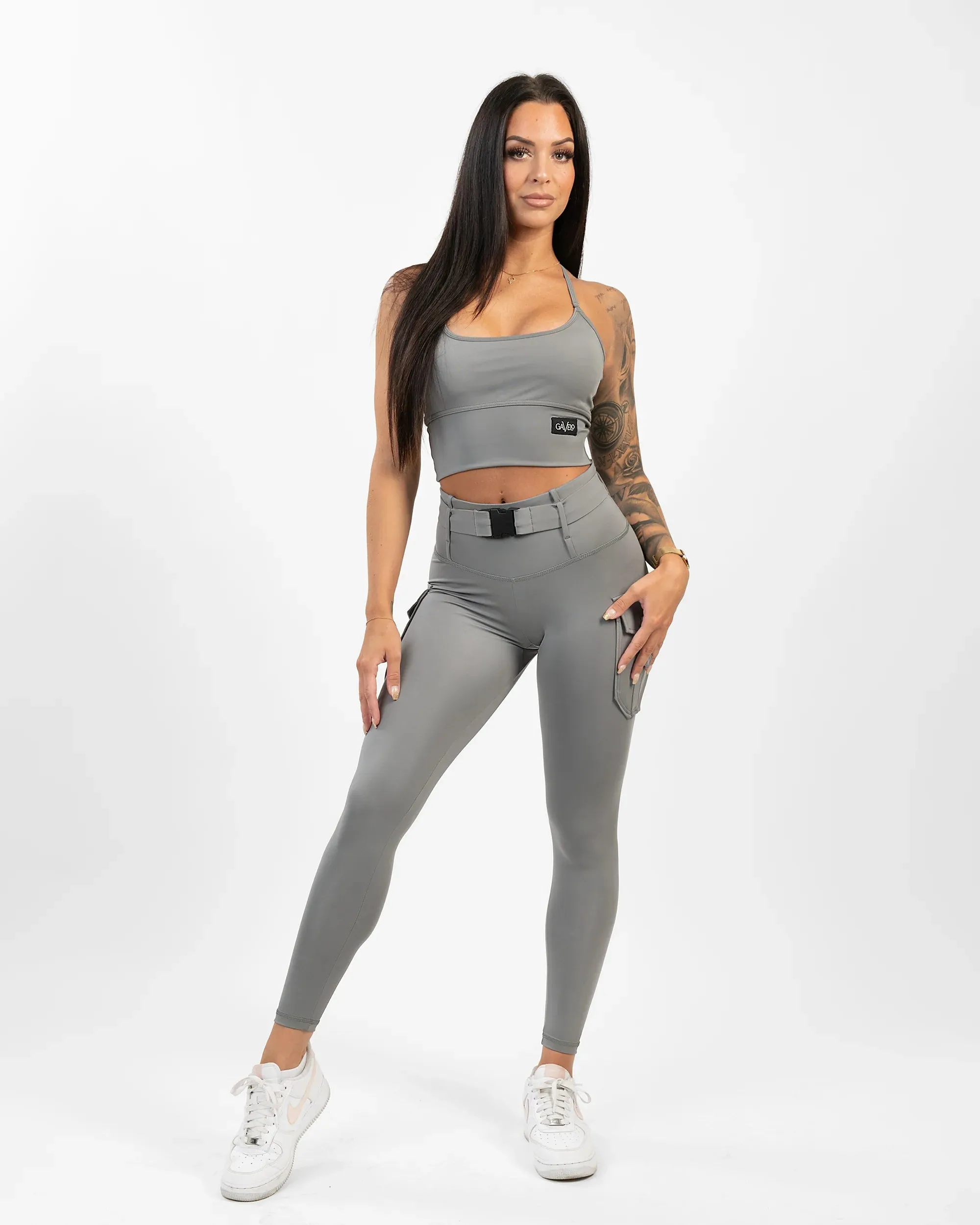 Gavelo Cargo Leggings - Sterling Silver