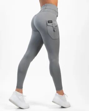 Gavelo Cargo Leggings - Sterling Silver