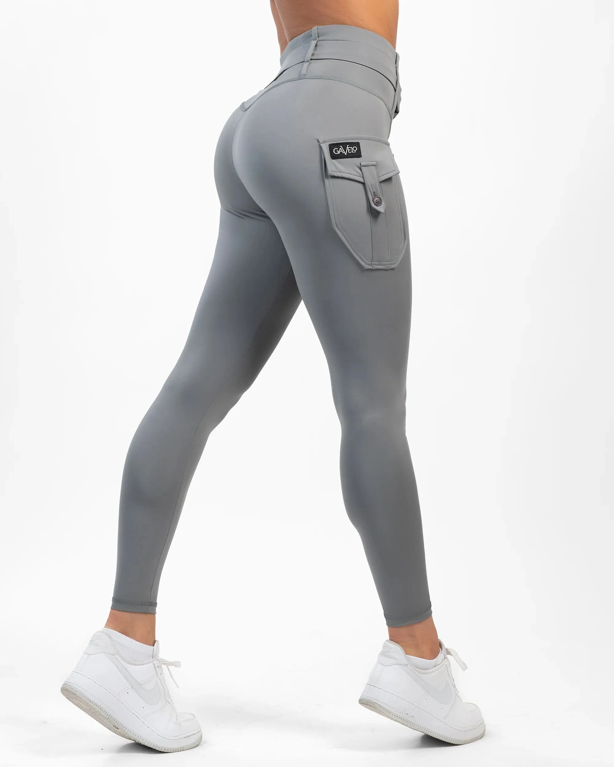 Gavelo Cargo Leggings - Sterling Silver