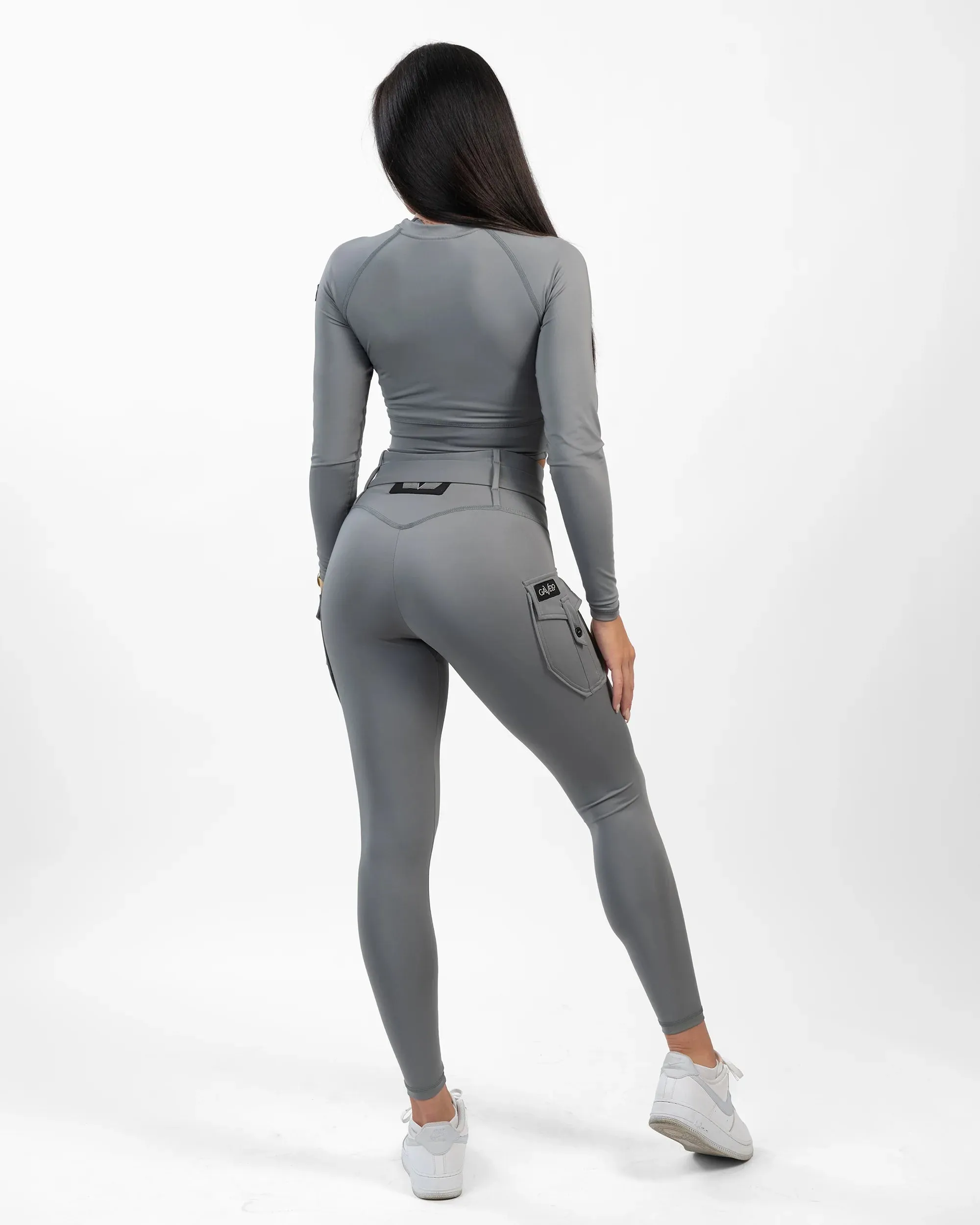 Gavelo Cargo Leggings - Sterling Silver