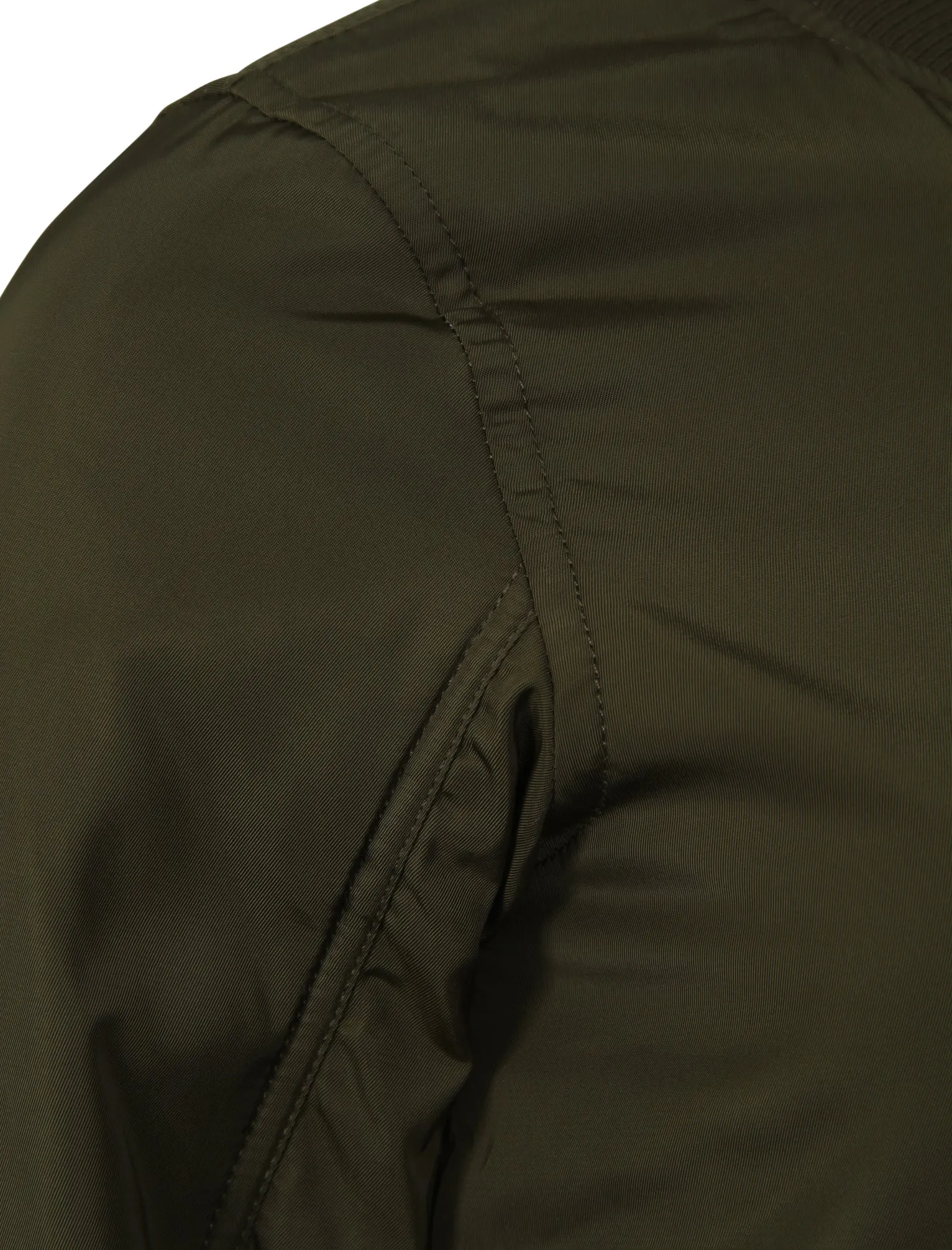 Georgie Zip Up Bomber Jacket in Khaki  - Tokyo Laundry