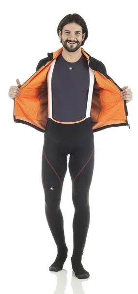 Giordana Sosta Insulated Bib Tight - Black Orange