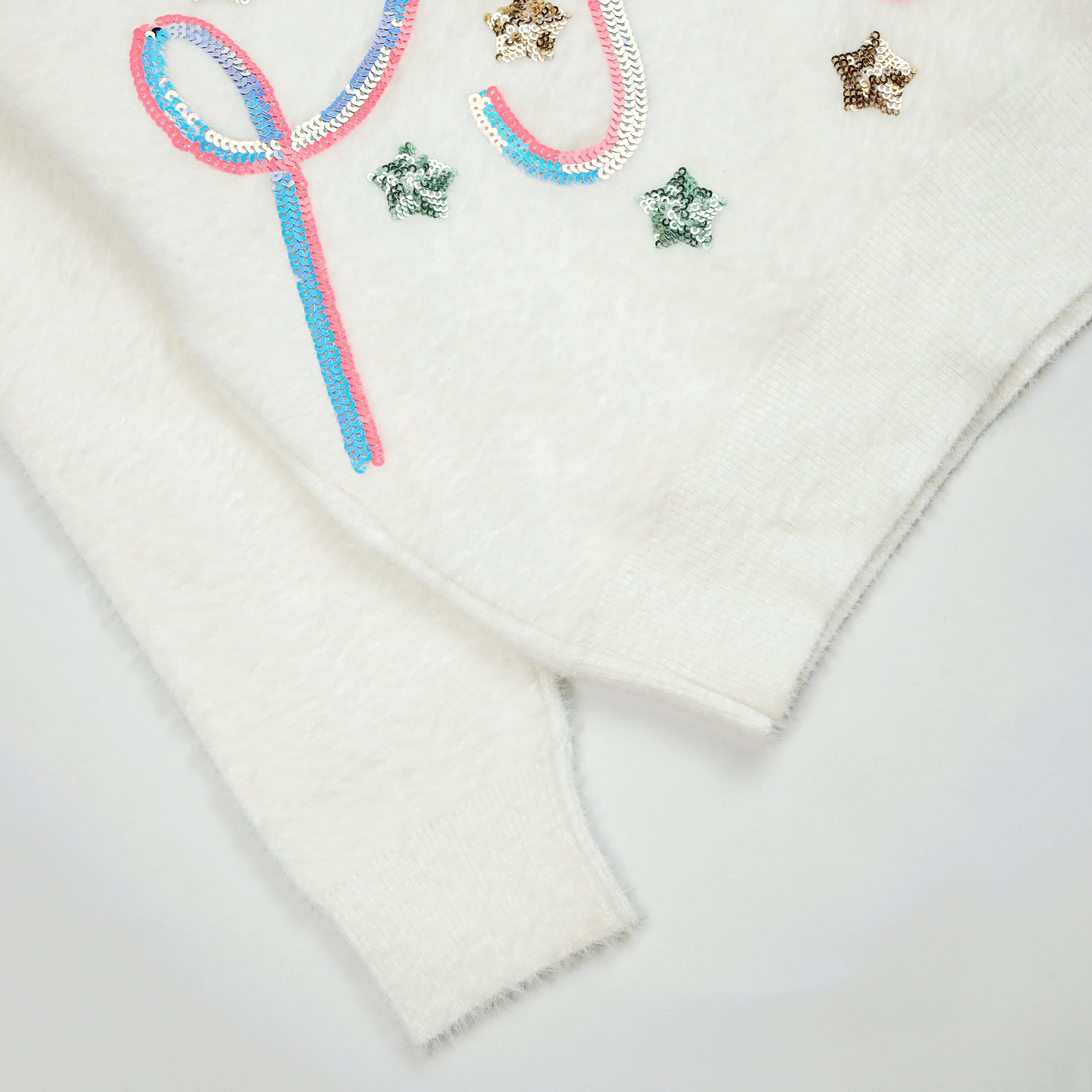 Girl Pullover white 1252