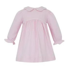 Girls Collared Knit Dress - FINAL SALE