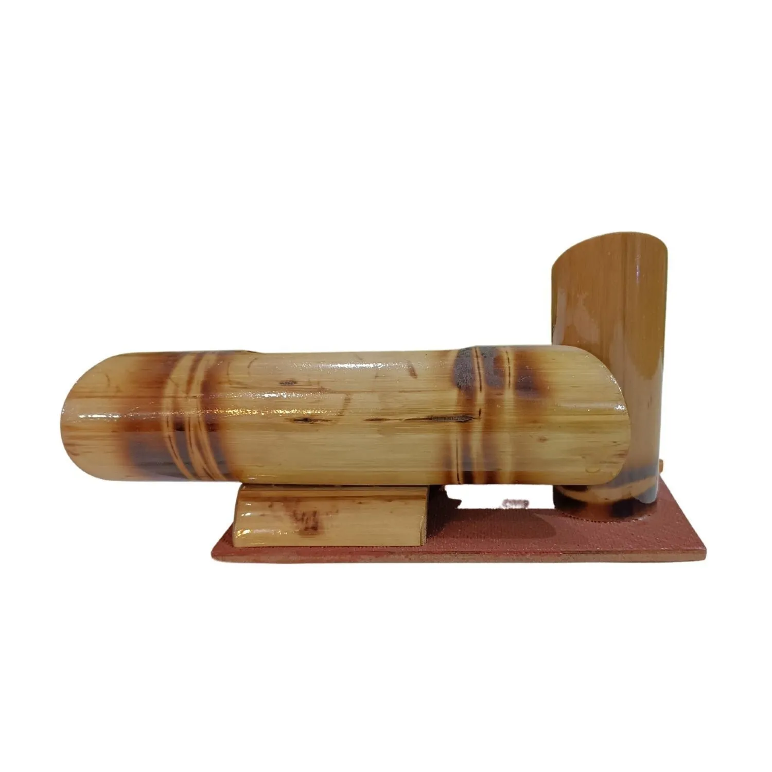 Handicraft Bamboo pen stand with Cardholder and Speaker