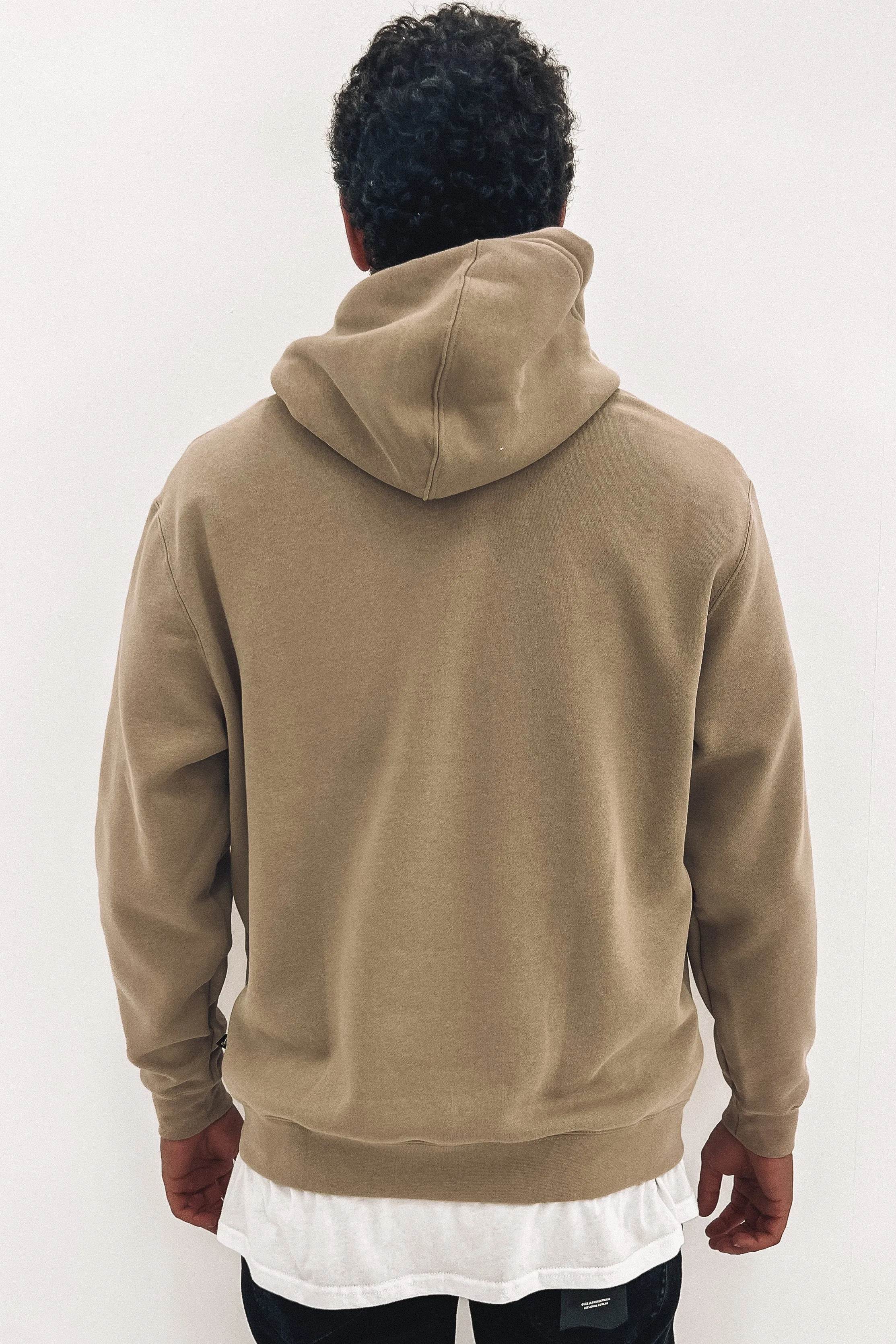 Icon Pullover Skate Hoodie Khaki