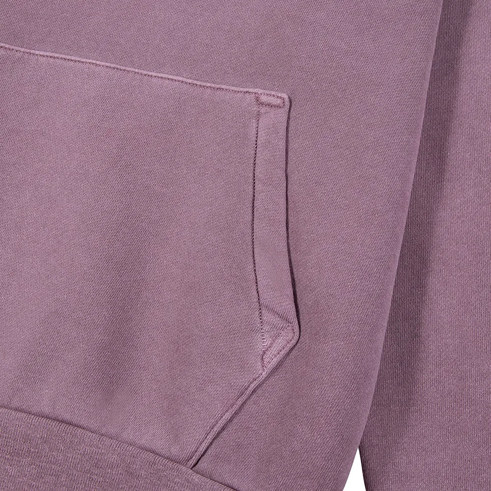 Interval Washed Hoodie | Bordeaux