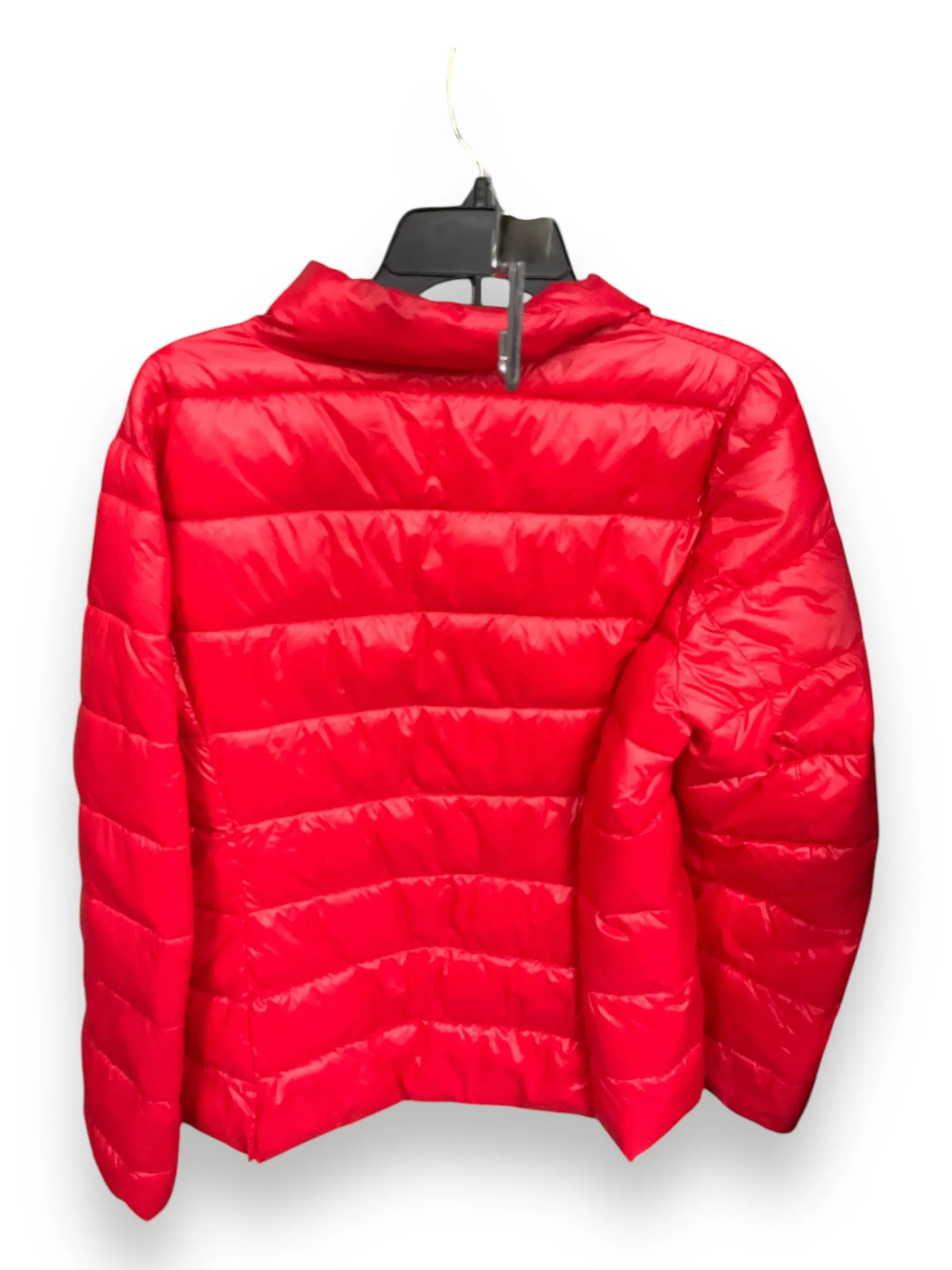 Jacket Puffer & Quilted By Aqua In Red, Size: L
