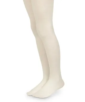 Jefferies Socks 1505 Pima Cotton Tights, Ivory