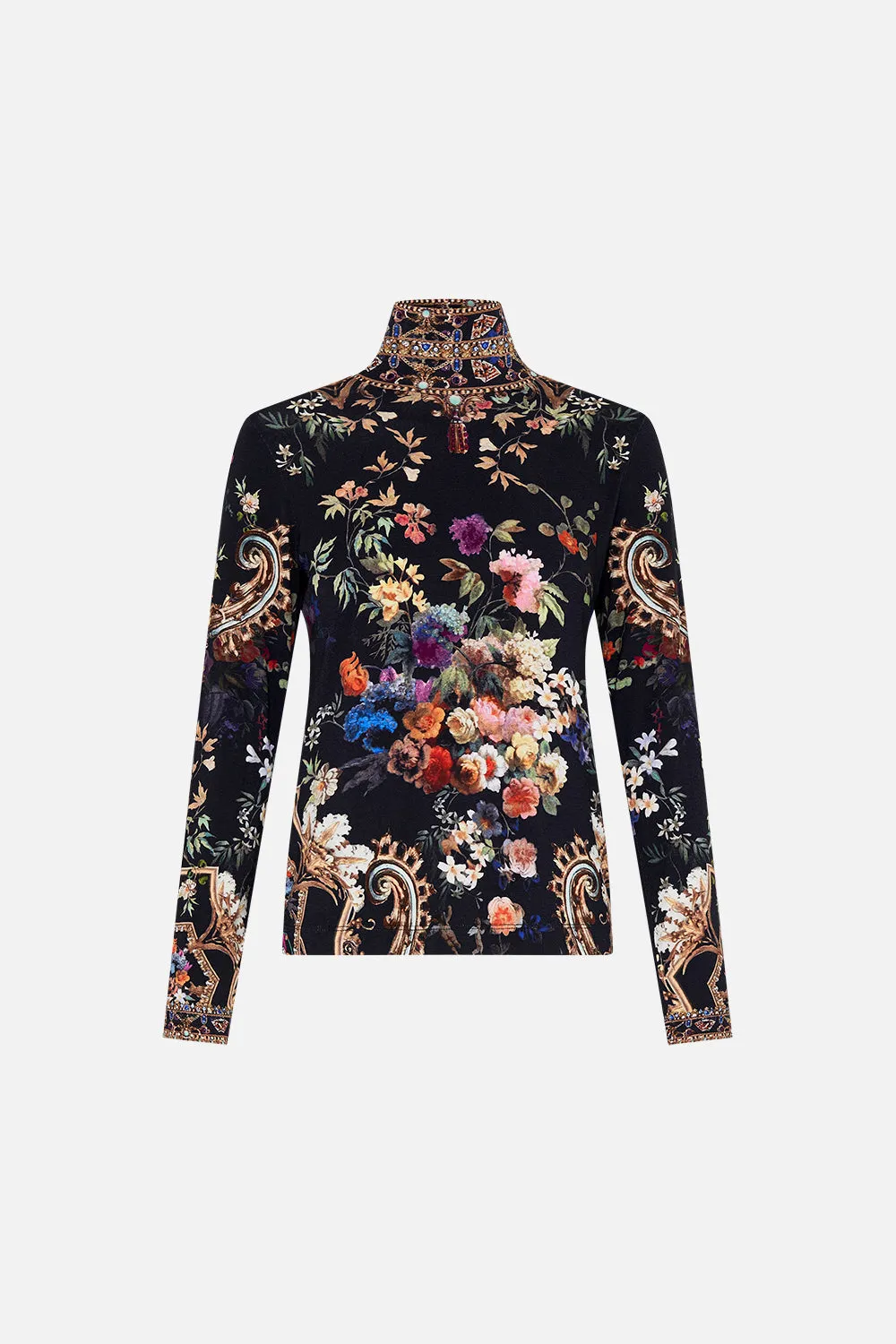 JERSEY TURTLENECK PLAY YOUR CARDS RIGHT