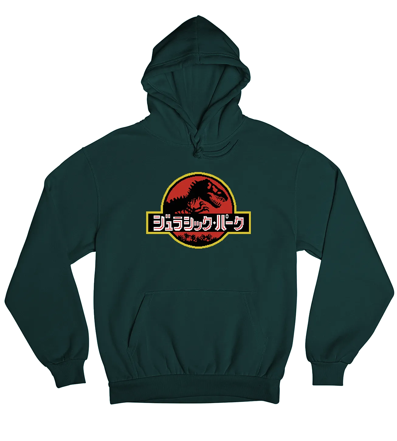 Jurassic Park Japanese Logo Hoodie