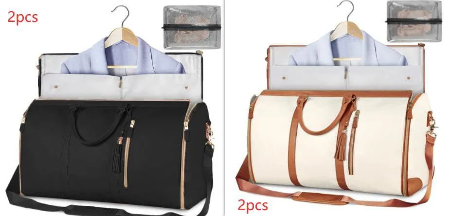 Large Capacity Travel Folding Suit Duffle Bag