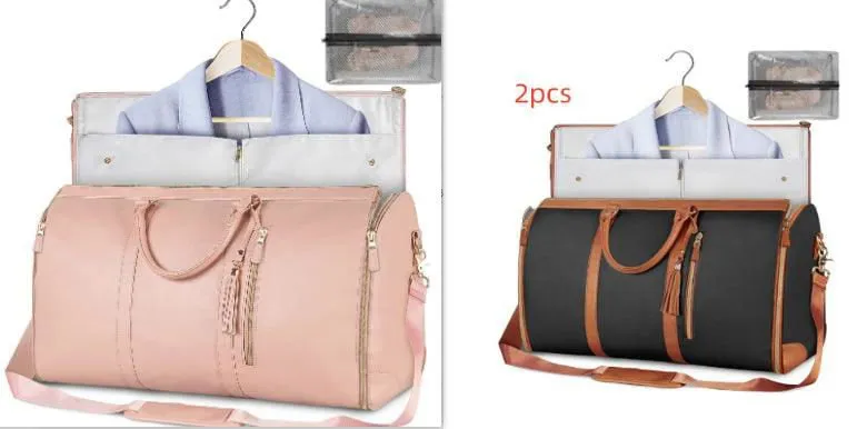 Large Capacity Travel Folding Suit Duffle Bag
