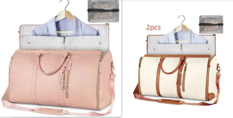 Large Capacity Travel Folding Suit Duffle Bag