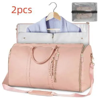 Large Capacity Travel Folding Suit Duffle Bag