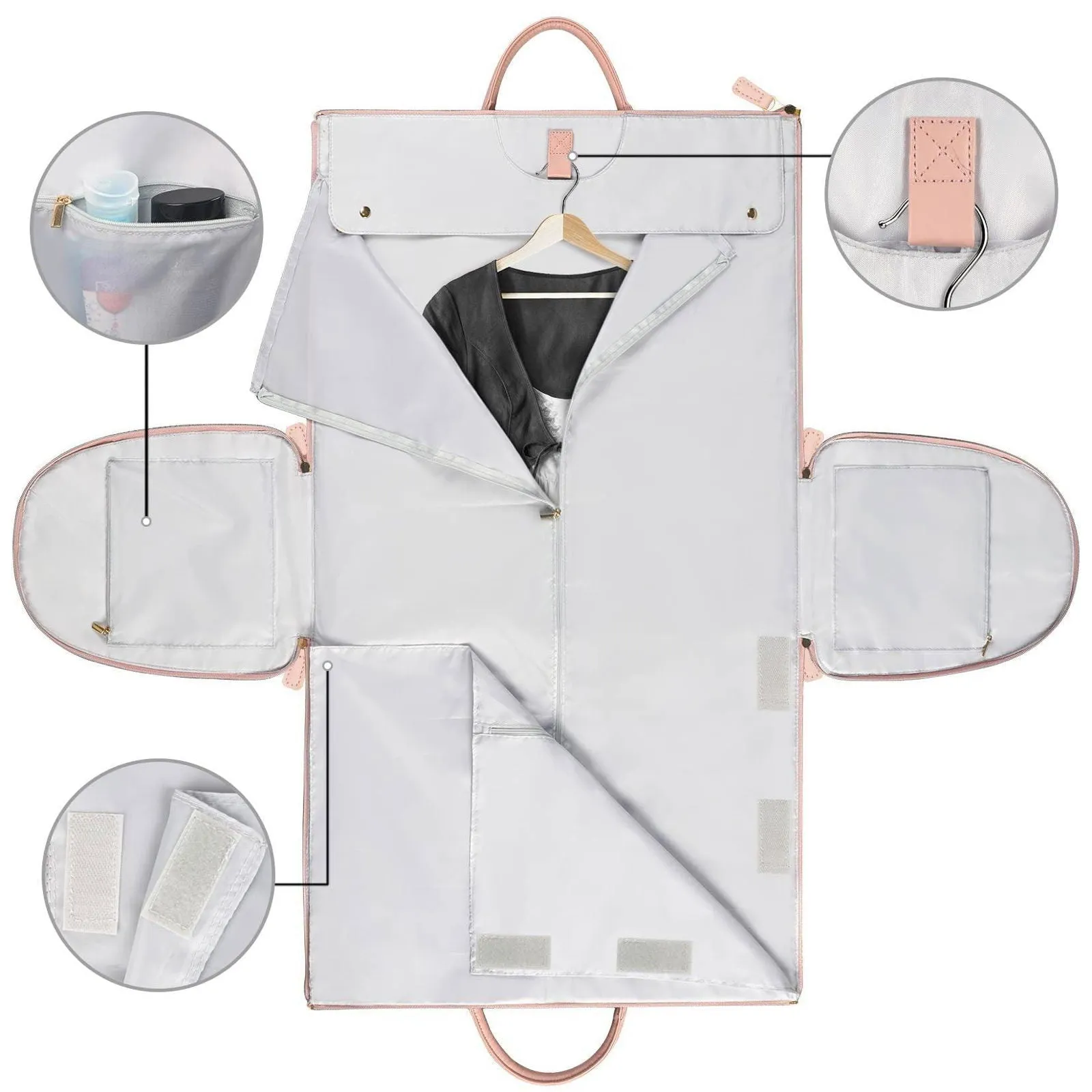 Large Capacity Travel Folding Suit Duffle Bag