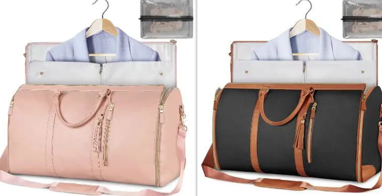 Large Capacity Travel Folding Suit Duffle Bag