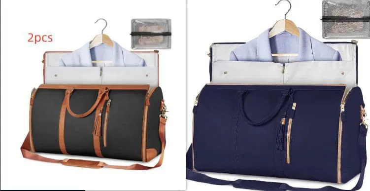 Large Capacity Travel Folding Suit Duffle Bag
