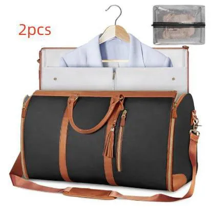 Large Capacity Travel Folding Suit Duffle Bag