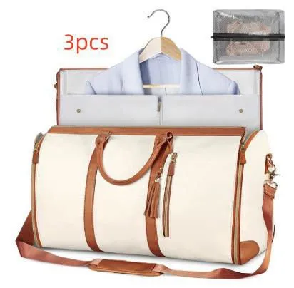 Large Capacity Travel Folding Suit Duffle Bag