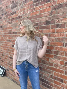 Layne Waffle Knit Top