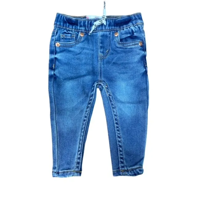 Levi's Kids Pantalone denim da bambino Skinny Dobby Pull On 6EC946-M0L tambourine