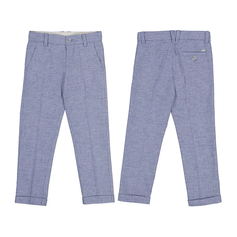 Mayoral Mini Linen Suit Pants_ 3542-94