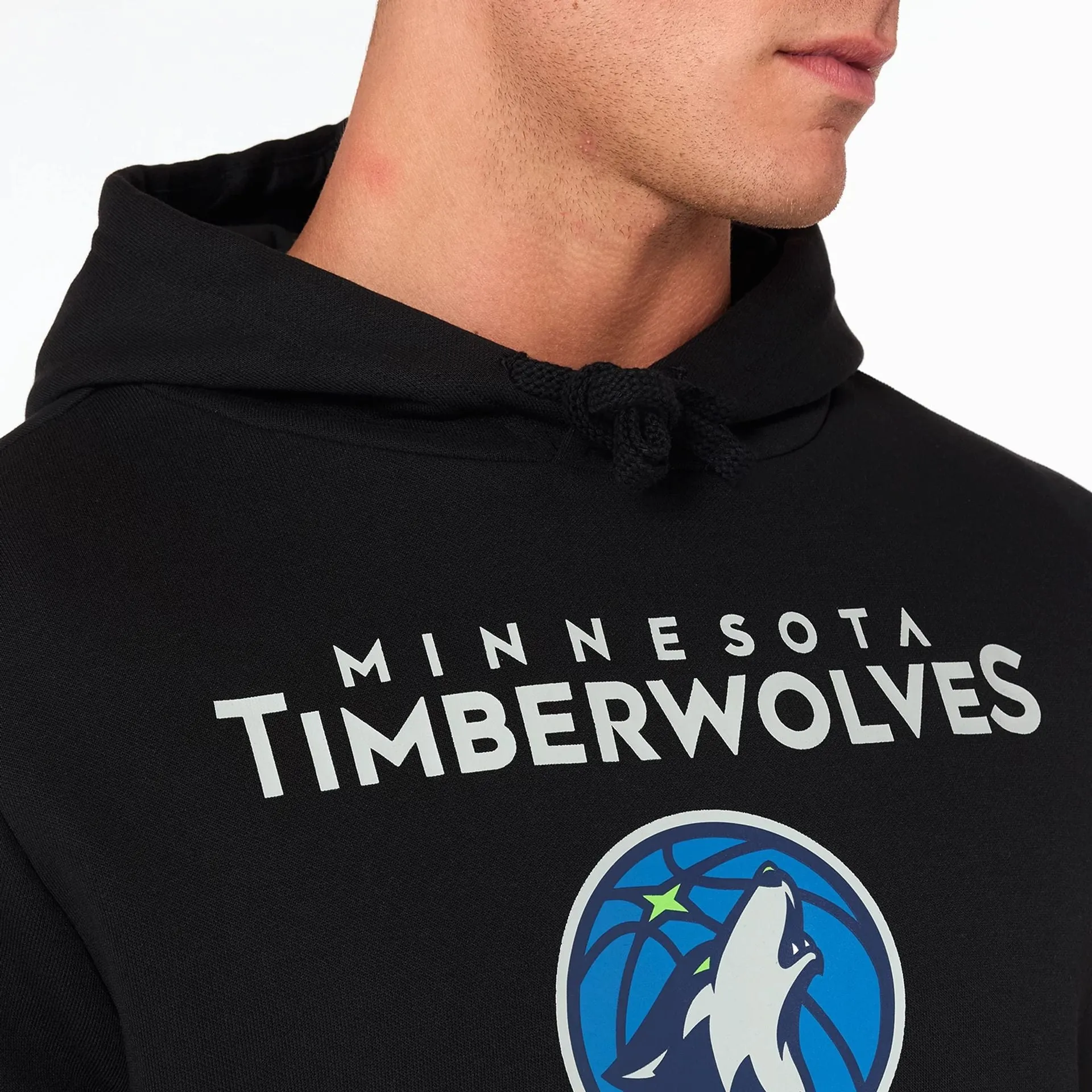 Minnesota Timberwolves NBA Black Pullover Hoodie