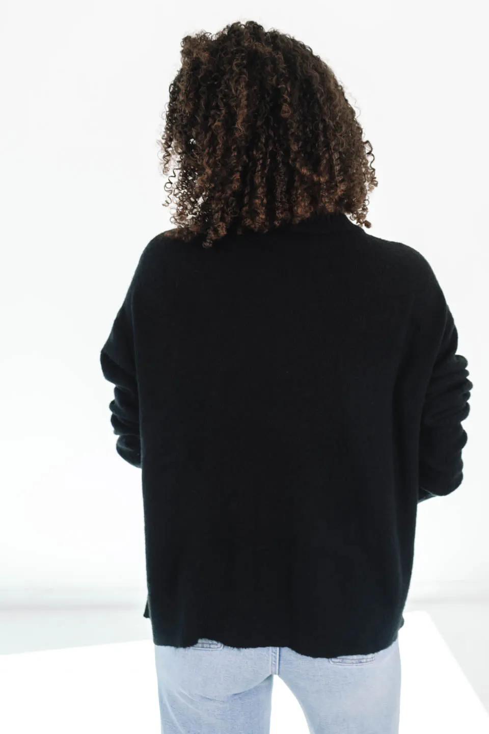 New York Days Cardigan - Black