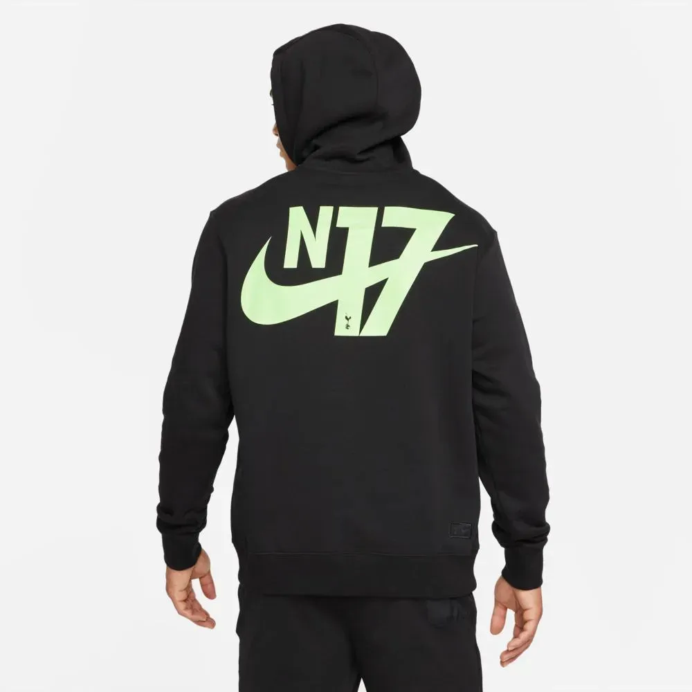Nike 2021-22 Tottenham NSW Pullover Club Hoodie - Black
