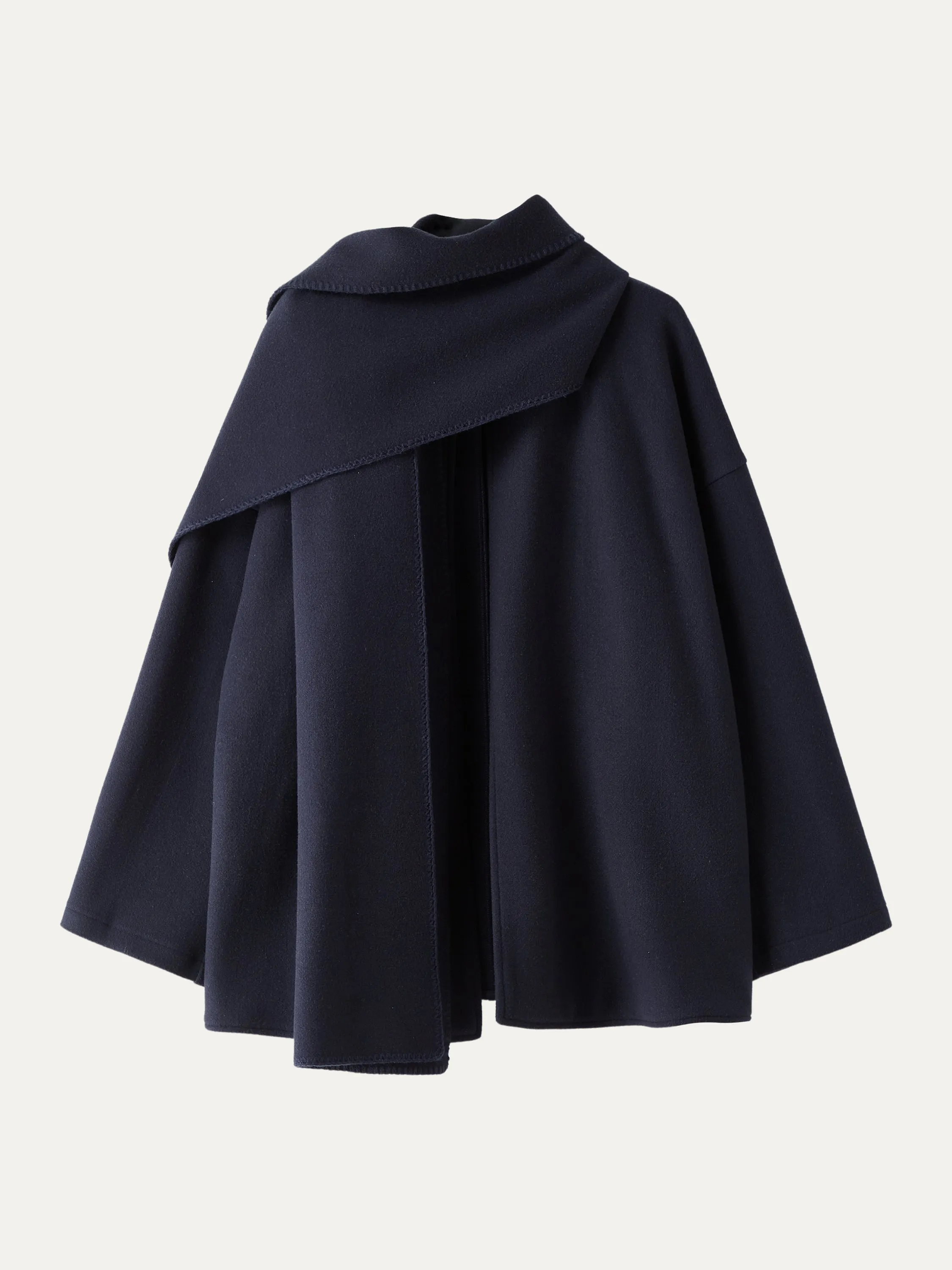 Oversized Scarf Jacket